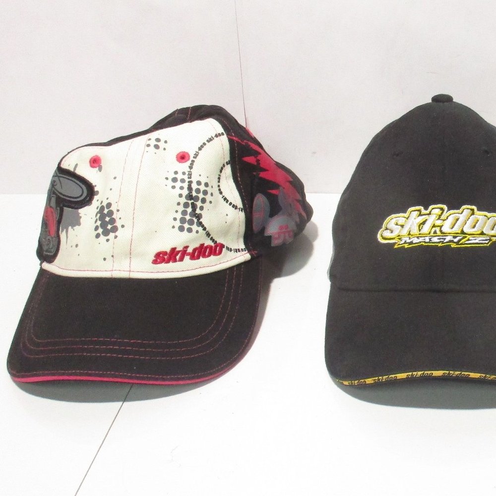 3 Ski Doo Snowmobile Hat Caps